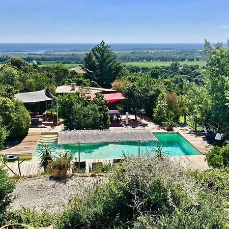 Villa Luxueuse, 10P - Vue Mer - Piscine Privee Plage Quercioni 5M Solenzara Vila Ventiseri
