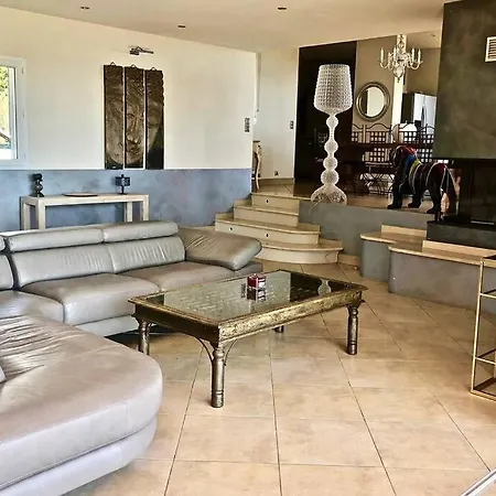 Villa Luxueuse, 10P - Vue Mer - Piscine Privee Plage Quercioni 5M Solenzara Vila *